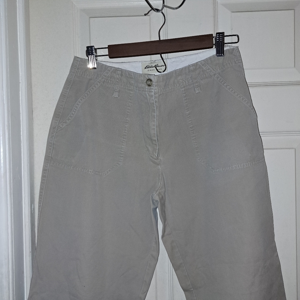 Eddie Bauer Tan slacks size women's 10 5/$25 - Picture 3 of 7